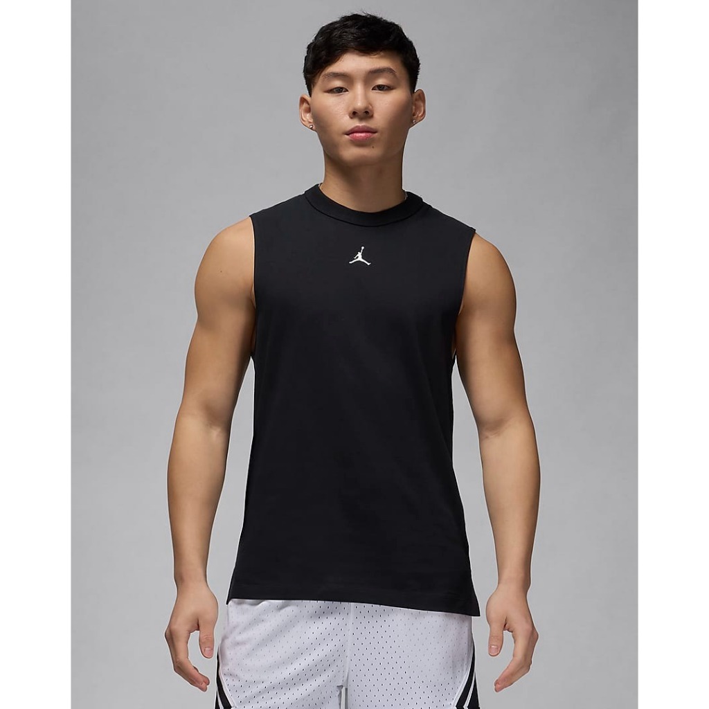 南🔥2024 4月 NIKE Jordan Sport 運動背心 Dri-FIT 吸濕排汗 男款 黑FN5857-010