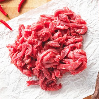 【海產教父】美國安格斯牛肉絲(250g±10%/包) 牛肉/牛排/原肉/肉片