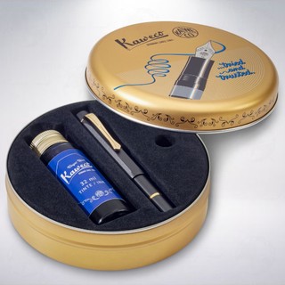 德國 Kaweco PISTON Sport AL 活塞上墨鋼筆: 黑色