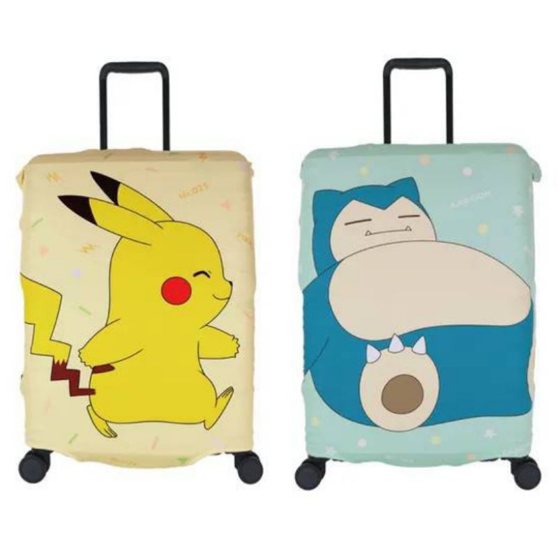 【東京直送】日本 正版 Pokémon 寶可夢 皮卡丘 耿鬼 行李箱套 行李箱保護套