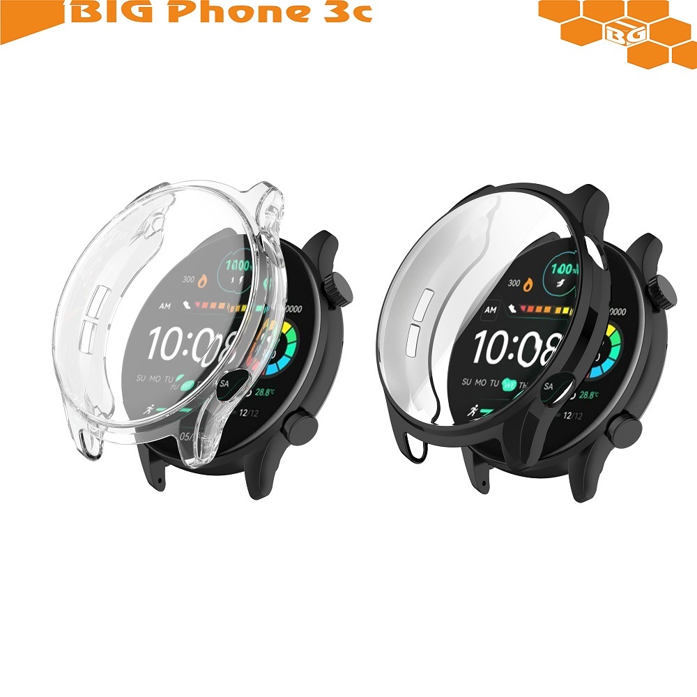 BC【全包電鍍殼】適用 HayLou Solar Plus RT3 LS16 手錶保護殼 TPU 軟殼 防刮防撞