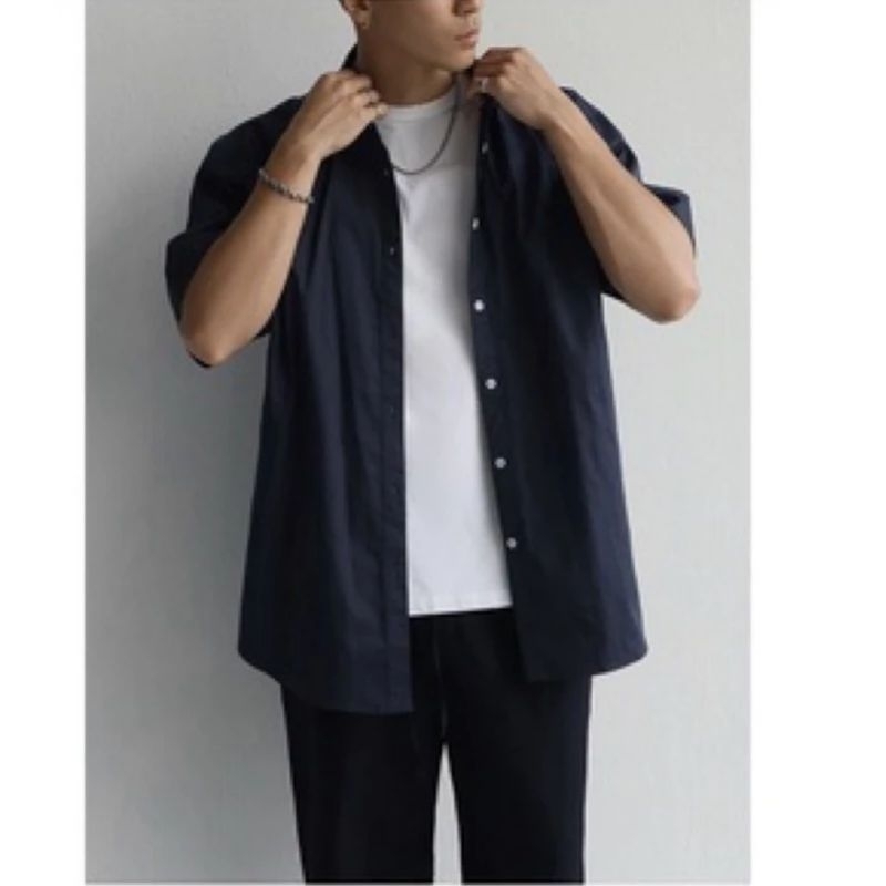 『徵求』CHENN CHENN oversize短袖襯衫