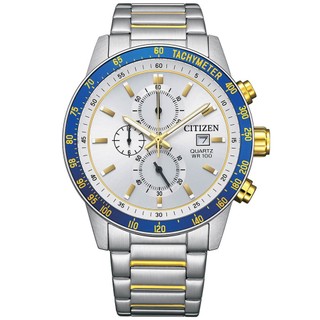 【聊聊甜甜價】CITIZEN 星辰 Chronograph系列 時尚三眼計時腕錶 (AN3686-53A)