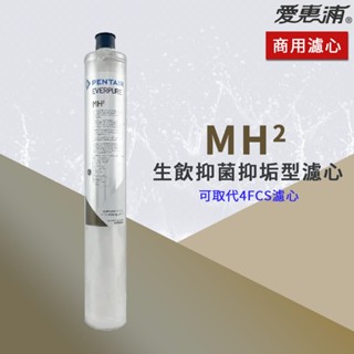 【思維康SWEETCOM】美國原廠愛惠浦 EVERPURE MH2 生飲抑菌抑垢濾心 保固黑水公司貨