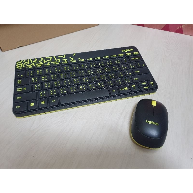 二手 logitech 羅技 MK240 Nano 無線鍵鼠組 - 9成新，鍵盤 滑鼠