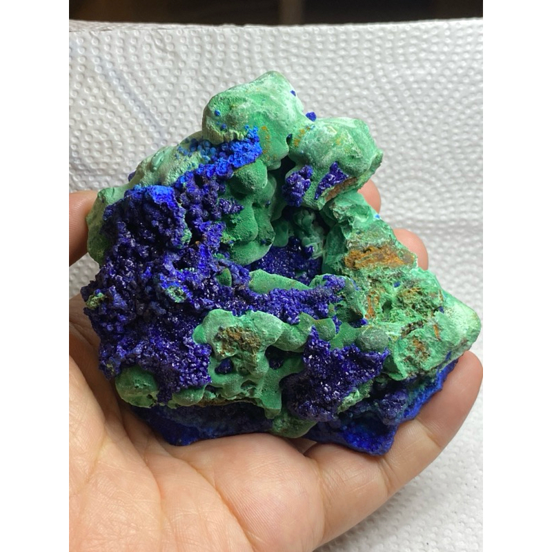 原礦石-安徽藍銅礦10