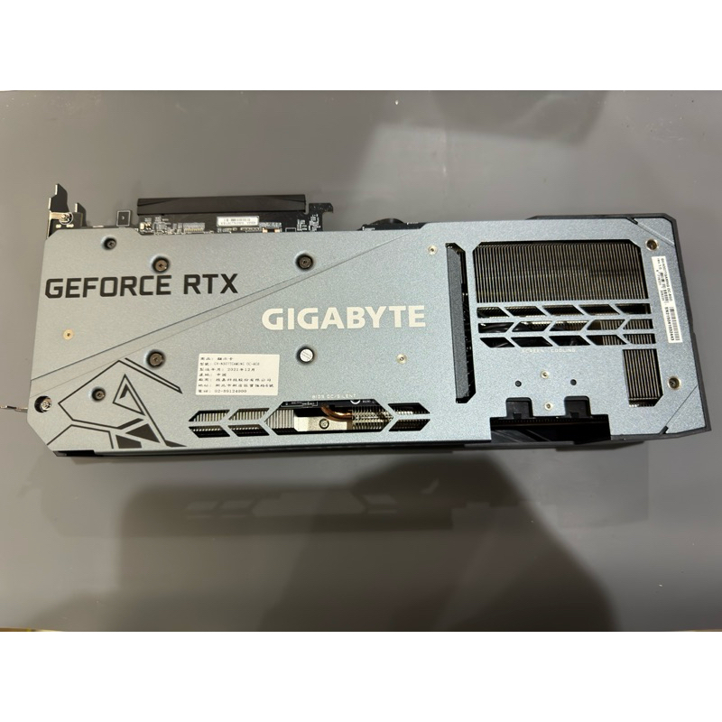 gigabyte 技嘉  顯示卡 RTX 3070 ti GAMING 8G  二手 現貨