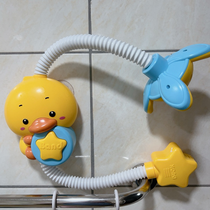 二手 電動 嬰兒洗澡🛁 小黃鴨子 蓮蓬頭🚿
