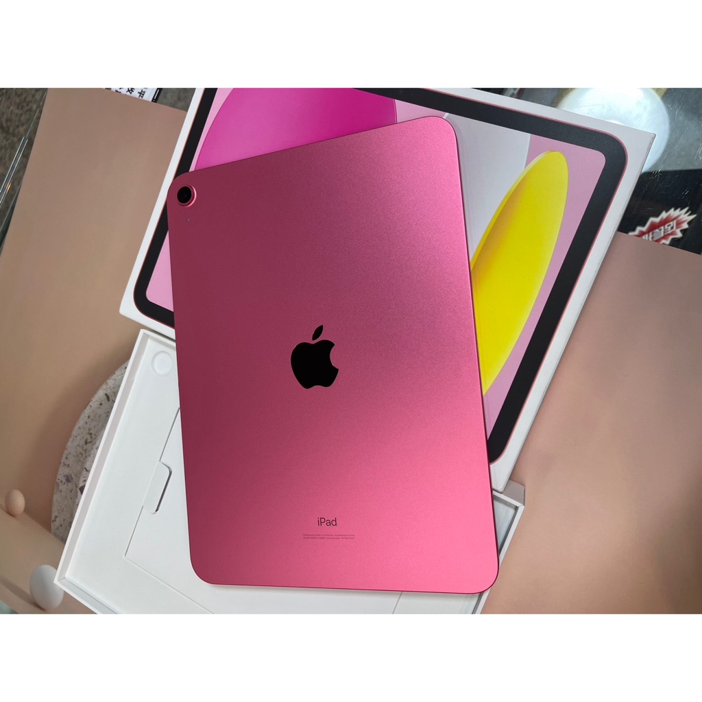 西門可自取🏅️店內展示平板🏅️🔋100% 🍎Apple iPad10 (10.9吋/WiFi/256G) 🍎粉色