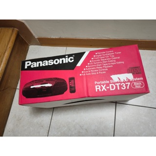 Panasonic RX-DT37 卡帶，CD，收音機 隨身音響 全新未開封