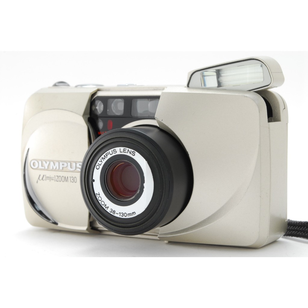 NEAR MINT Olympus µ mju ZOOM 130，肩帶 35 毫米膠卷傻瓜相機，來自日本