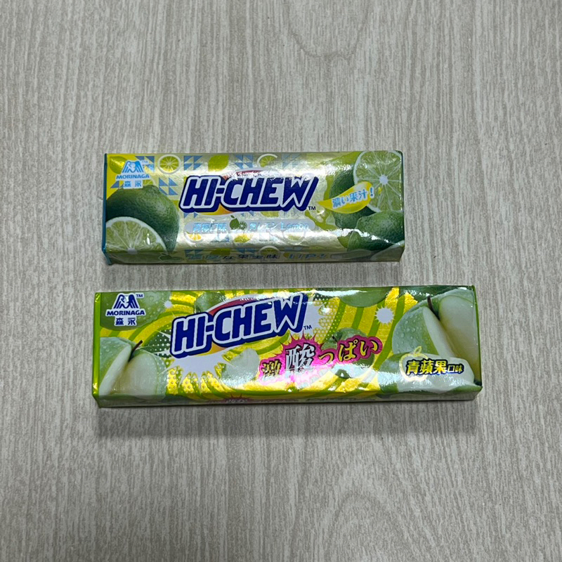 ［全新］森永Hi-Chew 嗨啾 軟糖 青檸 青蘋果