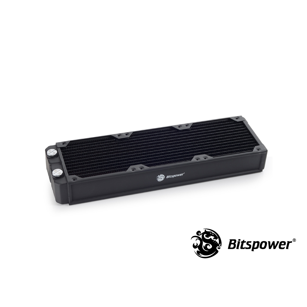 Bitspower Leviathan XF 360 銅厚排 4孔 選附3個數位RGB風扇，燈光控制器及PWM控制器