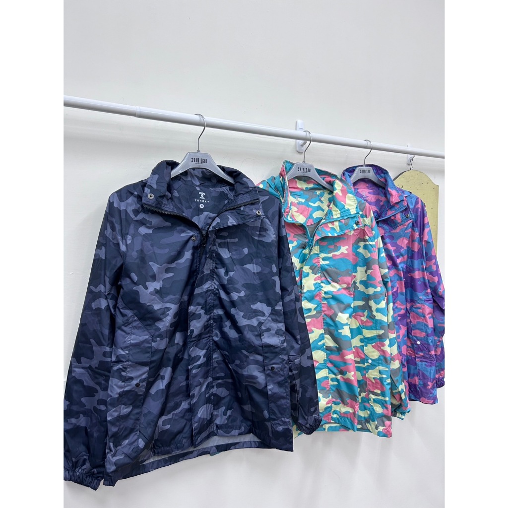 [LACOCO] TEXRAY機能型防疫多功能夾克外套 防風防潑水外套 迷彩防風夾克 #女 #S-XL