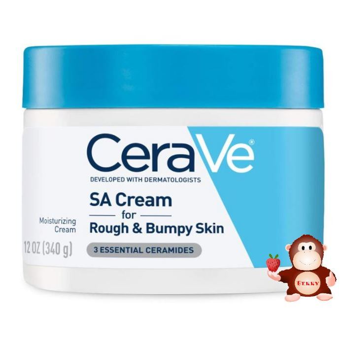 Berry嚴選 Cerave 更新SA保濕乳霜 水楊酸乳霜 粗糙肌膚 身體乳霜 保濕乳霜 12oz