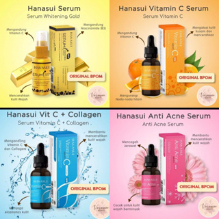 Hanasui Serum Agne/Serum Vitamin C/Serum Collagen/Gold Serum