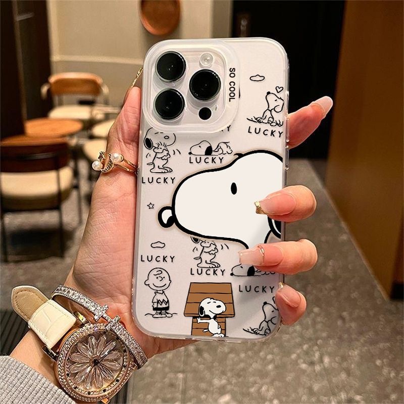 史努比 snoopy 蘋果 iPhone 11 手機殼 13 15 14 12 卡通 情侶 XR pro max 保護殼