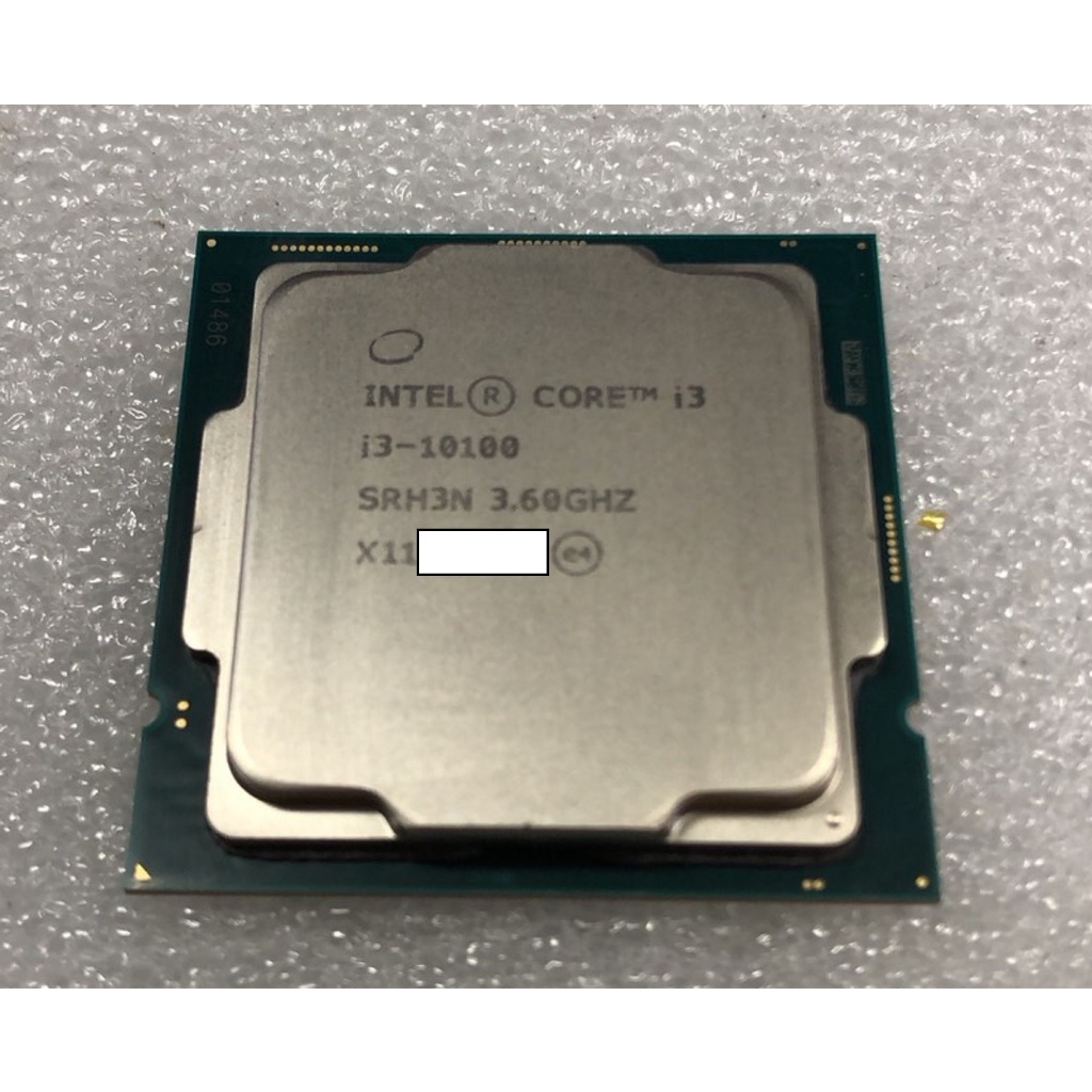 【吳'r】INTEL 10代 i3-10100 桌上型電腦 CPU 1200腳位 正式版 (裸裝)$2200