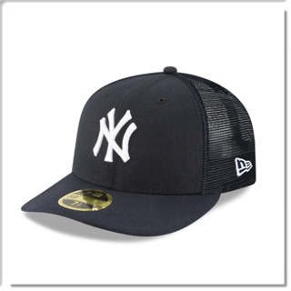 【ANGEL NEW ERA】MLB 紐約 洋基 NY 深藍 網帽 彎帽簷 59FIFTY 棒球 全封帽