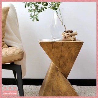 【lovely home】藝術茶几 北歐邊桌 仿木茶几 戶外小桌椅 ins風網紅茶几 咖啡桌 客廳邊幾 花架 角幾
