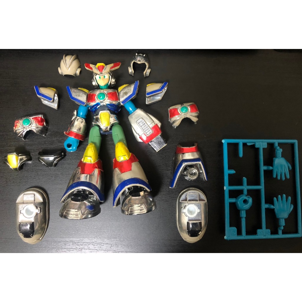 洛克人 X3 極限 萬代 電鍍 銀色 最大 MAX Rockman Mega Armor Megaman Bandai