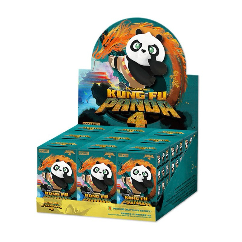 環球功夫熊貓 系列 POPMART 泡泡瑪特 盒玩 公仔 玩具 全副武裝