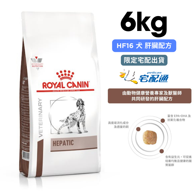 ROYAL CANIN法國皇家 HF16 犬 肝臟配方 6kg