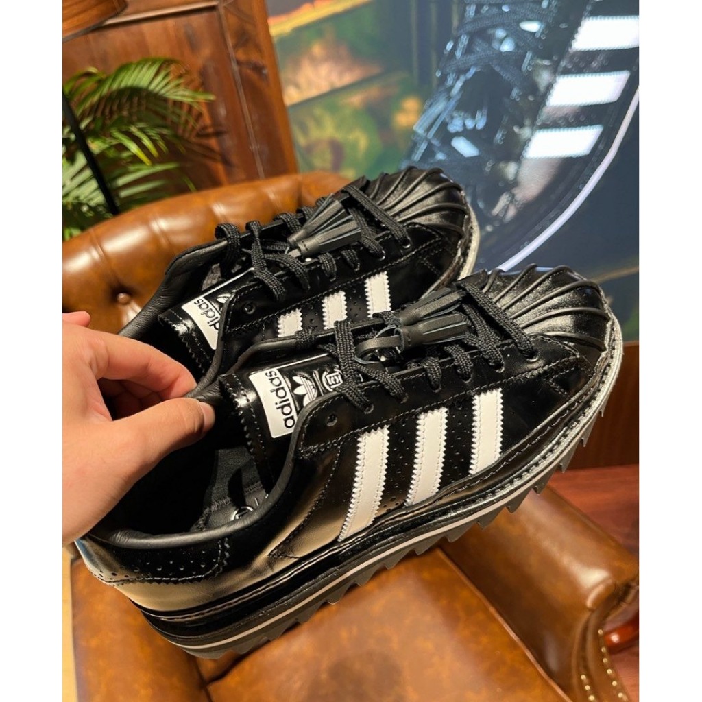 【紐約范特西】預購 adidas Superstar CLOT By Edison Chen Black IH5953