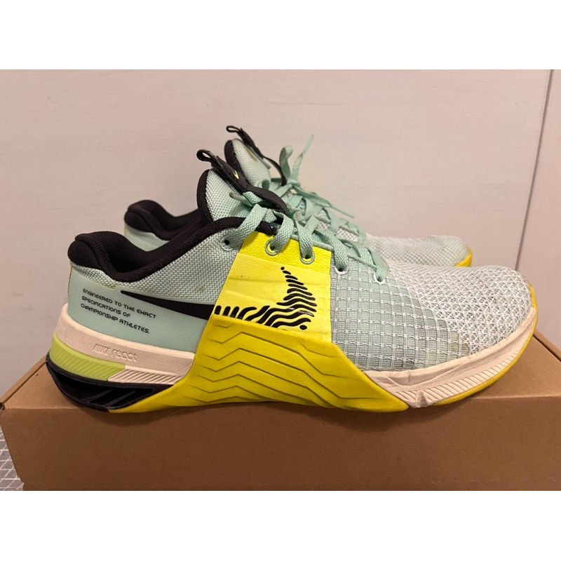 Nike Metcon 8 健身 重訓 訓練鞋 US8.5 26.5CM