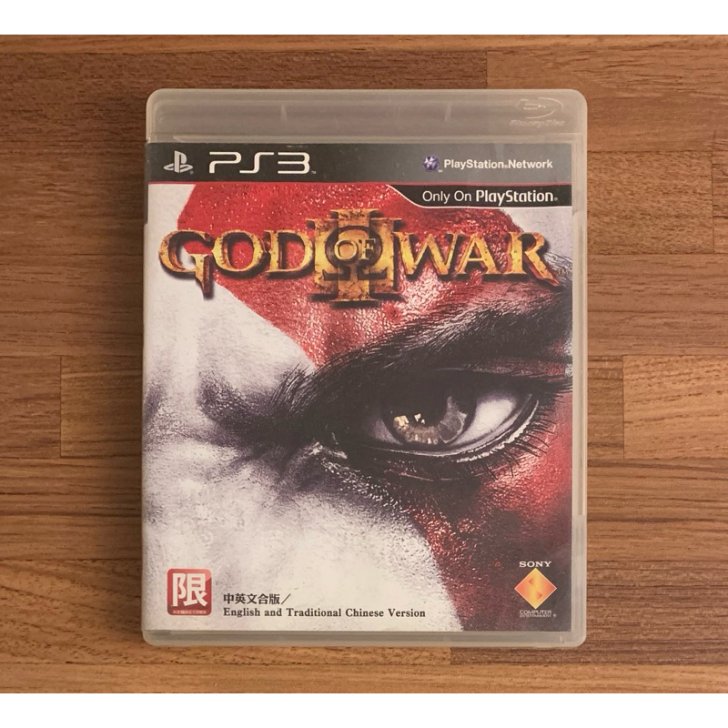 PS3 中英文合版 繁體中文版 戰神3 God of War 正版遊戲片 原版光碟 二手片 SONY