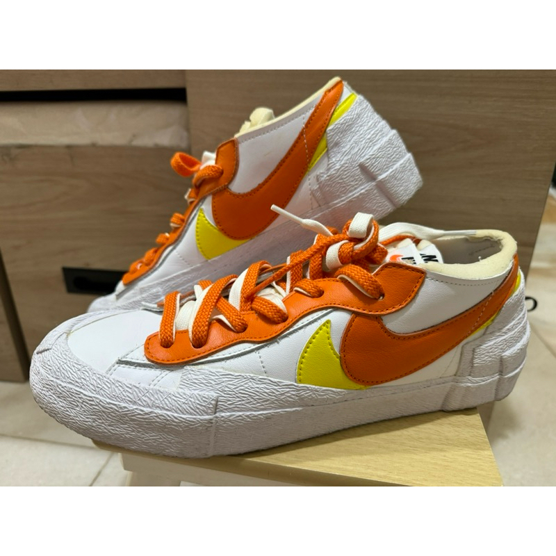 Sacai x Nike Blazer Low MagmaOrange白橙 白橘 DD1877-100
