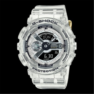 CASIO 卡西歐 G-SHOCK 40周年透明 限量版 透視機芯手錶 (GMA-S114RX-7A)[秀時堂]