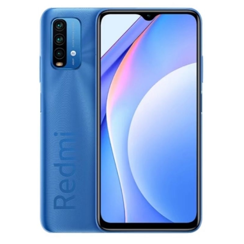 小米Redmi Note 9(4G/128G)6.5吋智慧型手機（煙波藍有一個現貨，附手機套與保護貼）