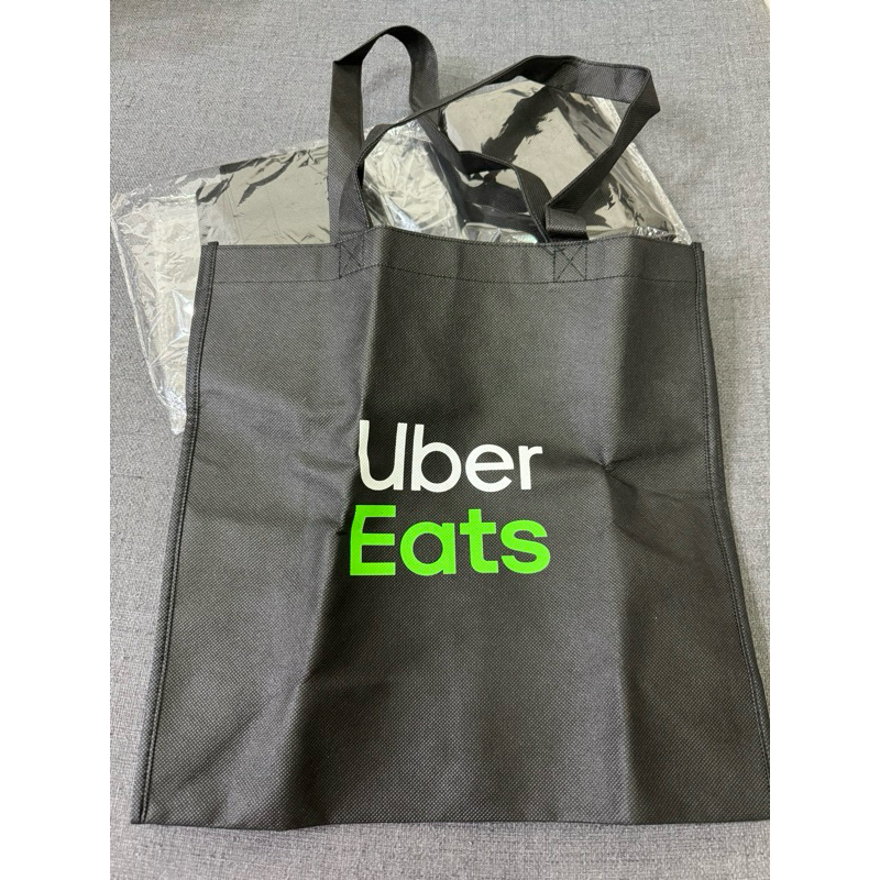 全新現貨Uber Eats 官方不織布環保袋