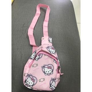 全新🎒小朋友斜背包🎒Hello kitty🎒凱蒂貓🎒側背