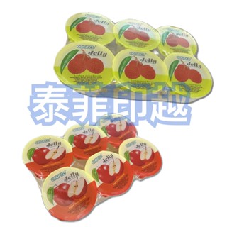 {泰菲印越} 馬來西亞 COCON 可康 椰果果凍 6杯一封 118克x6入 蘋果風味/荔枝風味