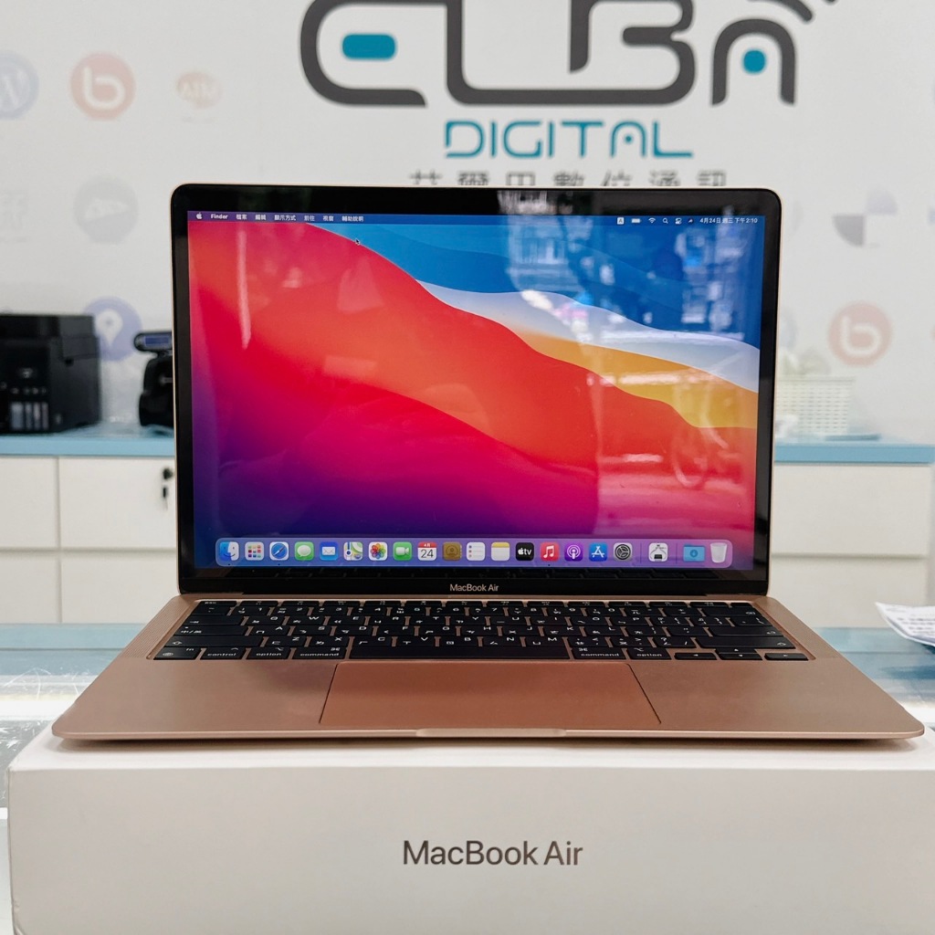 【艾爾巴二手】MacBook Air M1/8+256G A2337 13吋 金 #二手筆電 #錦州店 AQ6LC