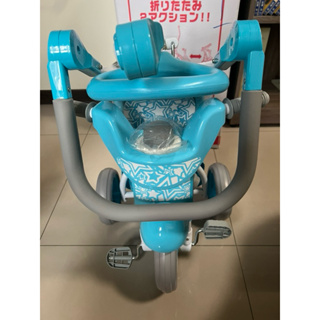 兒童之星 摺疊三輪車 (藍色/粉色) Kids Star 日本設計 台灣製造 學步車 腳踏車 助步車