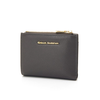 【寧寧精品】臺中30年老店 金安德森 Kinloch Anderson【牛皮壓釦式短夾】KA236106GYF 女短夾區