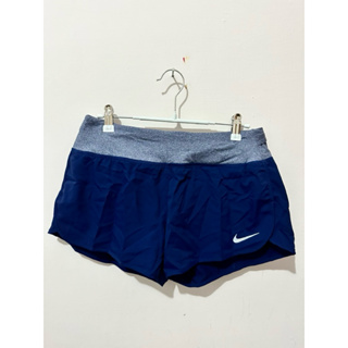 全新沒吊牌 NIKE 跑褲 運動短褲 日本購入 L號 藍紫色