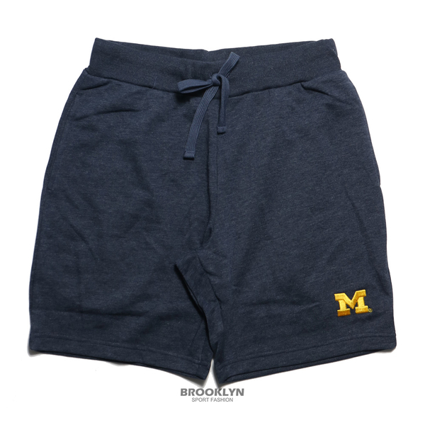 NCAA NCSU 密西根 灰藍 刺繡 5分短 棉褲 男 7221550380