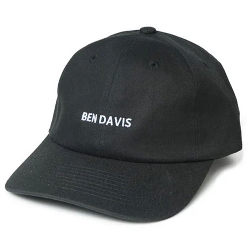 BEN DAVIS BDW-8666-01 TWILL UV CAP 防紫外線 棒球帽 / 老帽 (黑色) 化學原宿