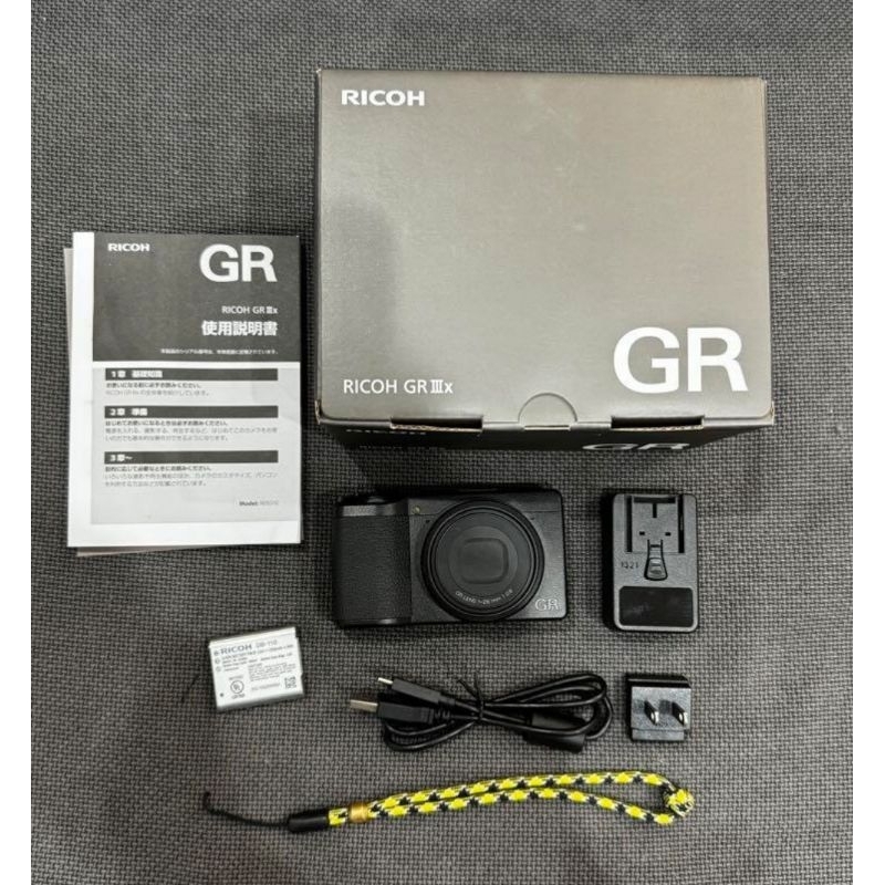 二手 現貨 Ricoh GR3X GRIIIx 日本購入 有盒無單 快門數18xx 品項良好 附贈記憶卡