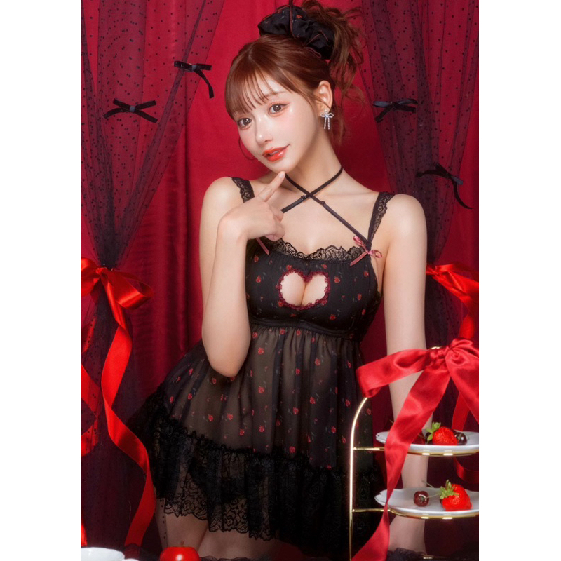 《金金代購》日本品牌《Whip❤️Bunny》🌸明日花女神居家服🌸情人節生日禮物🌸Charming Rose Heart