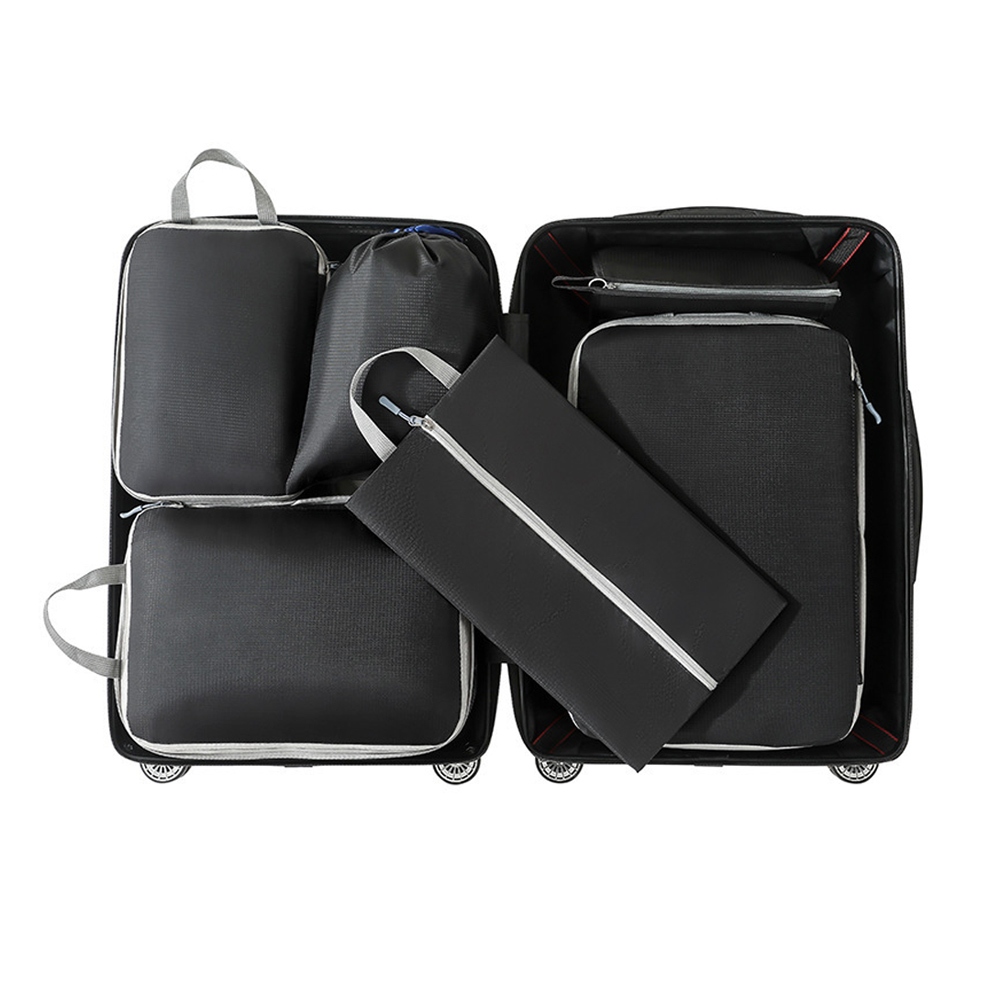 旅行衣物收納袋 (6件套組)  行李箱收納袋 旅行收納袋  衣物收納袋 衣服收納袋 衣物整理袋 旅行收納 行李收納