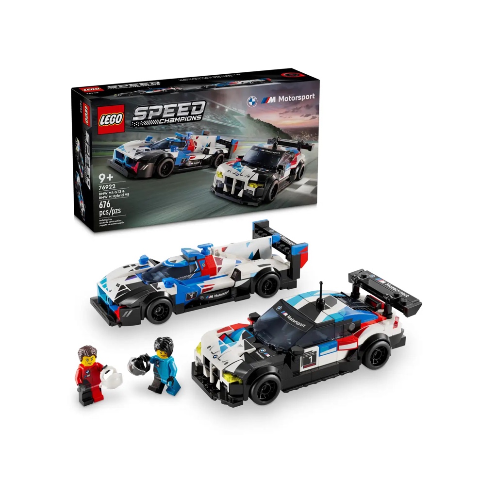 [高雄 飛米樂高積木]  LEGO 76922 寶馬 BMW M4 GT3 &amp; BMW M Hybrid V8 賽車系列