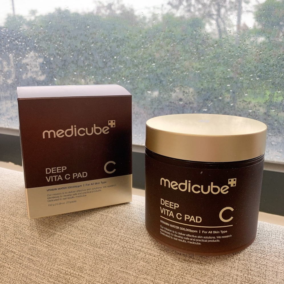 NEW THING🇰🇷 『現貨』medicube 全能維他命C透亮爽膚棉