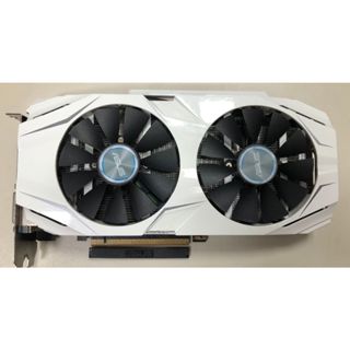 售 華碩顯卡 GTX1060 白色卡 (雙風扇-3G-須6pin)(型號:DUAL-GTX1060-O3G) #C