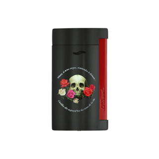s.t.dupont 都彭 slim-7 skull&flower防風打火機
