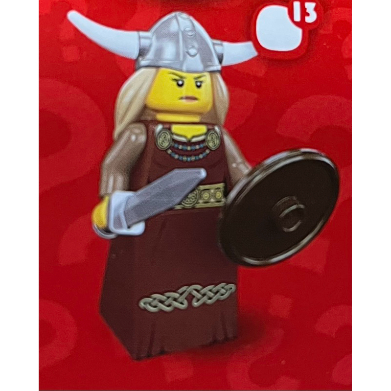 LEGO 8831 樂高 人偶包 抽抽樂 第七代 維京女戰士，新品未拆封